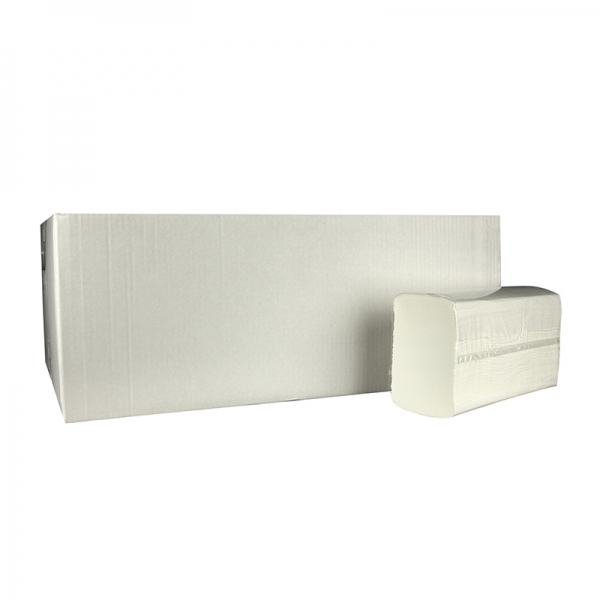 Z-fold 2-ply cellulose towels