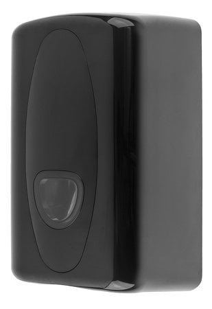 Toilet tissue dispenser plastic black