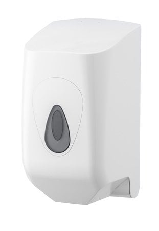 Mini plastic cleaning roll dispenser