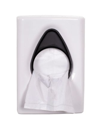 Plastic hygiene bag holder
