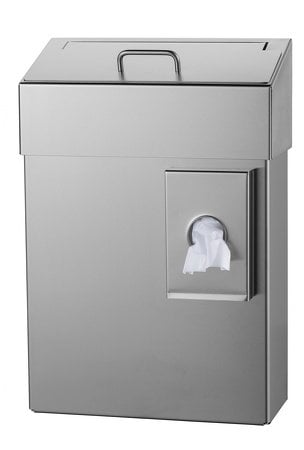 Hygiënebak 10 liter RVS