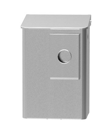 Hygiene bin 6 liter aluminum