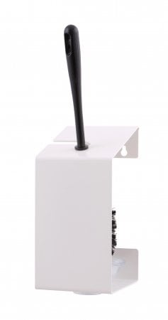 Toilet brush holder white