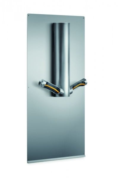 Airblade 9kJ Wandplatte, Edelstahl