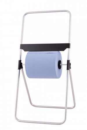 Industrie poetsrolhouder vrijstaand