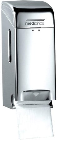 2-Rollenhalter Hochglanz