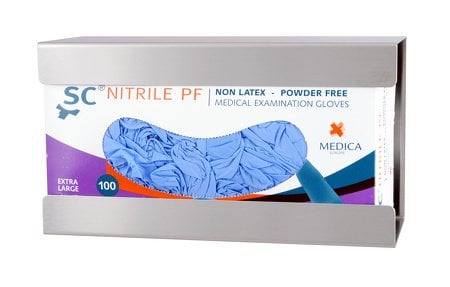 Handschoendispenser uno aluminium