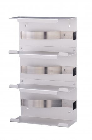 Handschoendispenser trio aluminium
