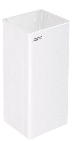 Afvalbak open 80 liter wit