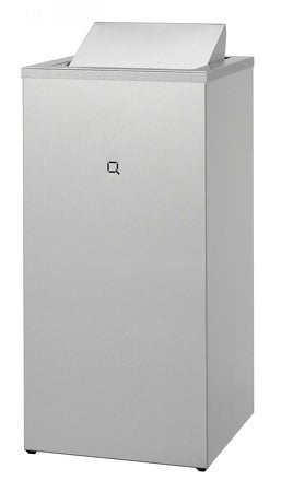 Closed waste bin 85 litres