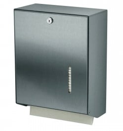 Handdoekdispenser RVS groot