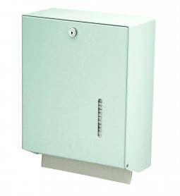 Handdoekdispenser wit groot