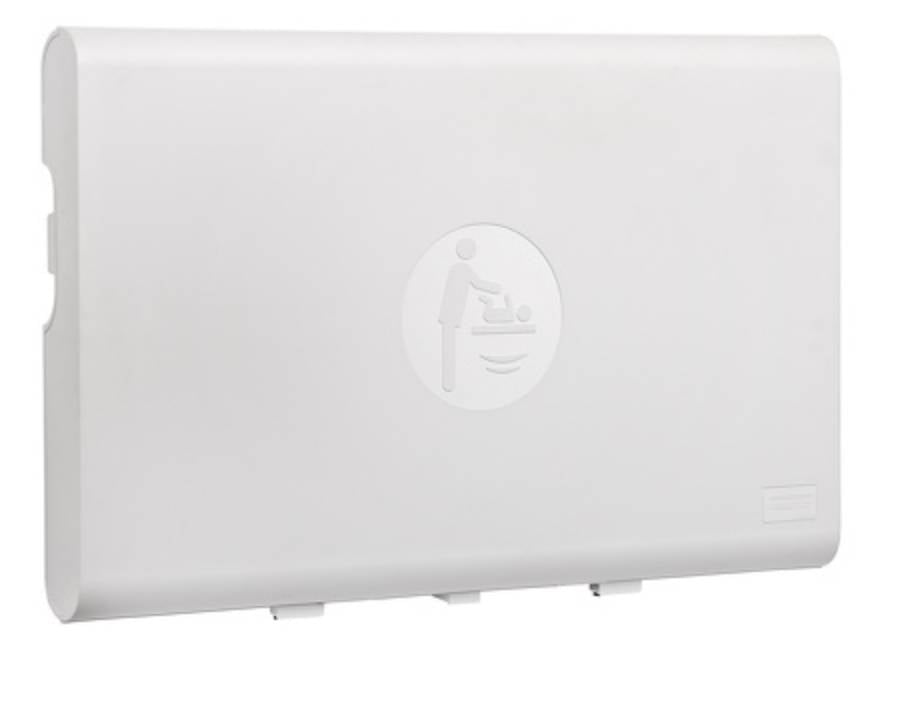 Babyverschoontafel horizontaal wit