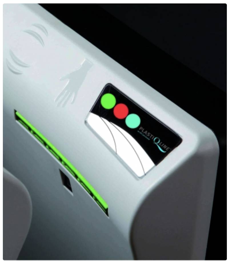Twinflow White hand dryer