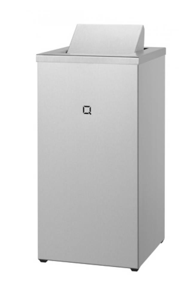 Closed waste bin 30 litres