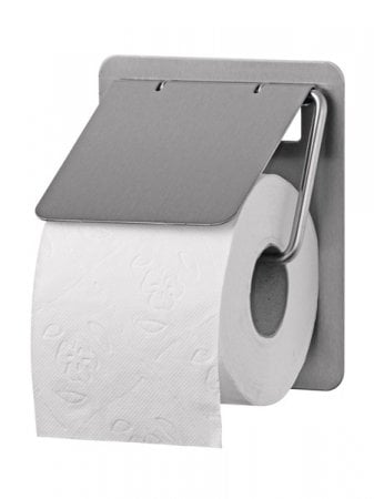 Toilettenpapierhalter 1 Rolle aus Edelstahl