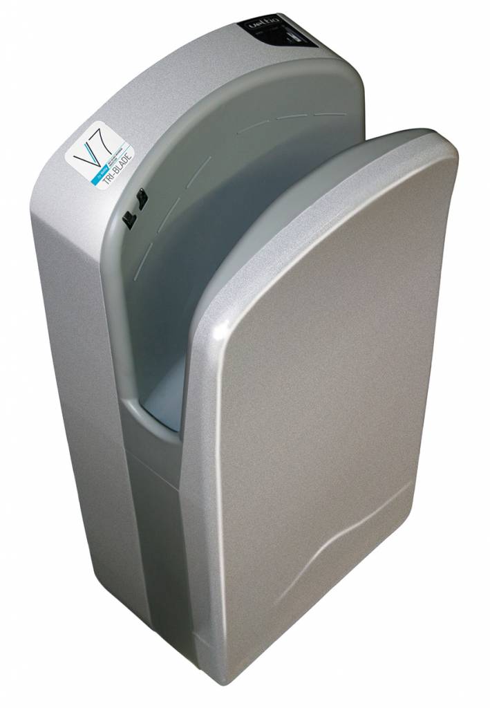 Tri-Blade Silver Hand Dryer