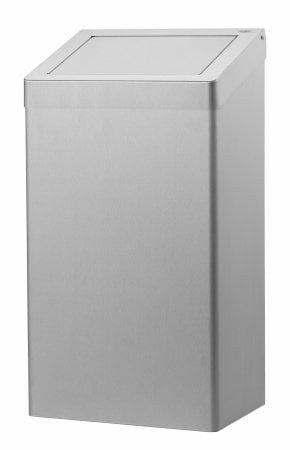 Afvalbak 50 liter RVS