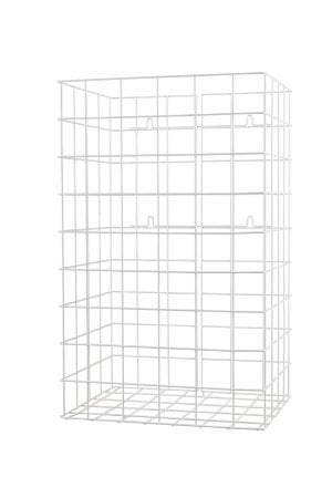 Waste bin white 60 liters