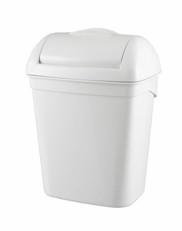 Hygiënebak 8 liter kunststof wit