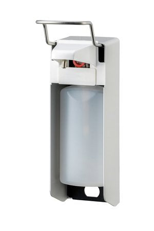 Zeep- & desinfectiemiddeldispenser 500 ml KB aluminium