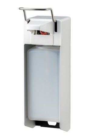 Zeep- & desinfectiemiddeldispenser 1000 ml KB aluminium