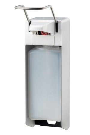 Zeep- & desinfectiemiddeldispenser 1000 ml LB aluminium