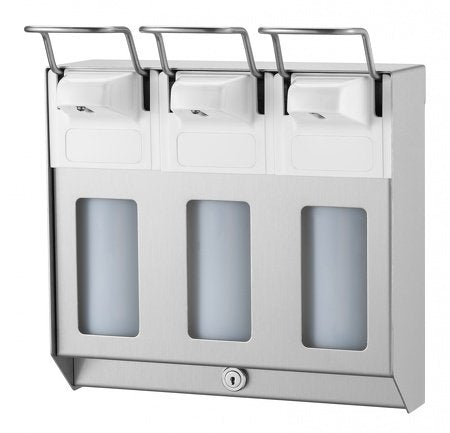 TRIO Zeep- & desinfectiemiddeldispenser 500 ml KB RVS