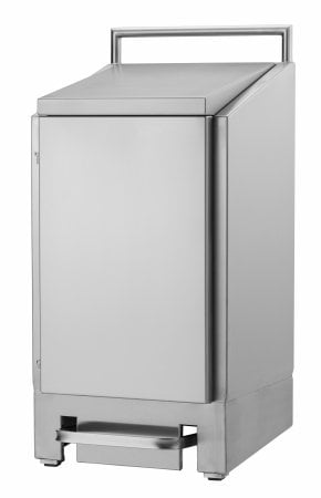 Stainless steel waste bag holder 60 litres