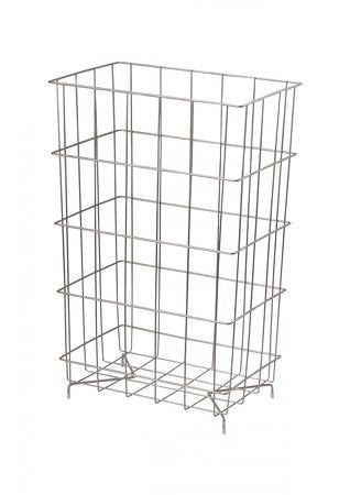 Waste bin stainless steel 60 liters