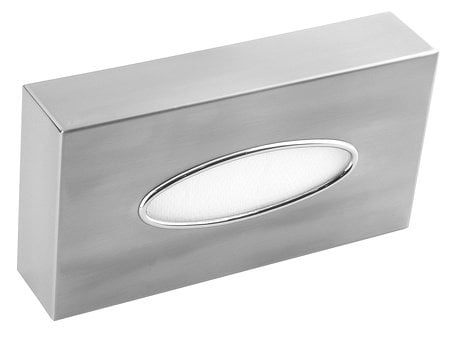 Facial tissue dispenser stainless steel