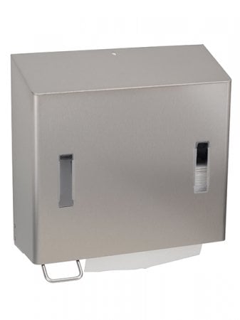 Combinatiedispenser zeep- & handdoekdispenser