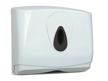 Handdoekdispenser midi kunststof klein