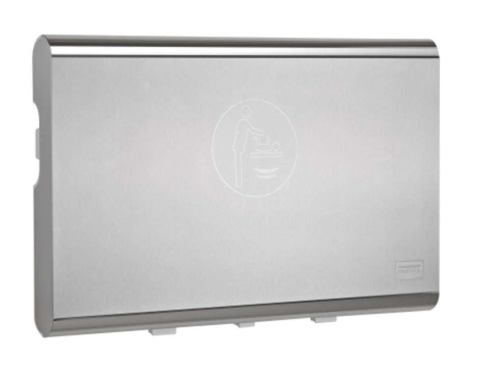 Babyverschoontafel horizontaal RVS