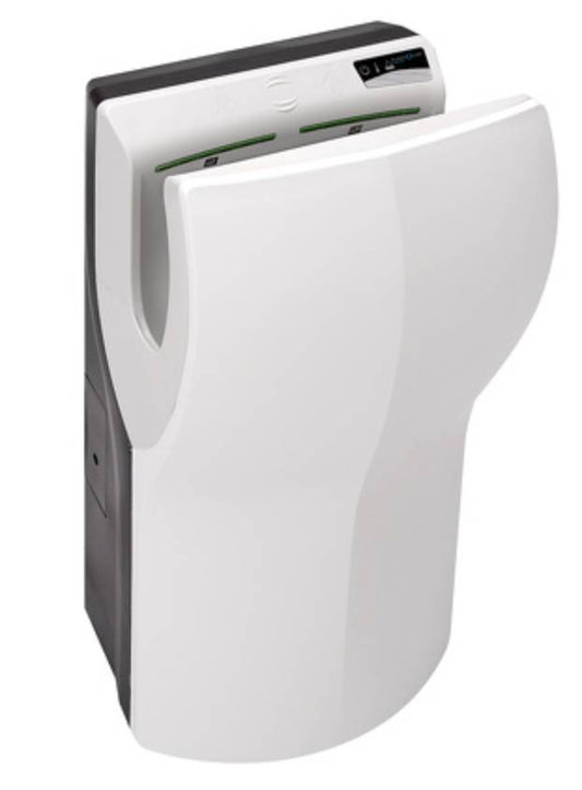 Twinflow stainless steel look hand dryer