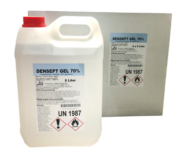 Alcohol gel 5 liter can 