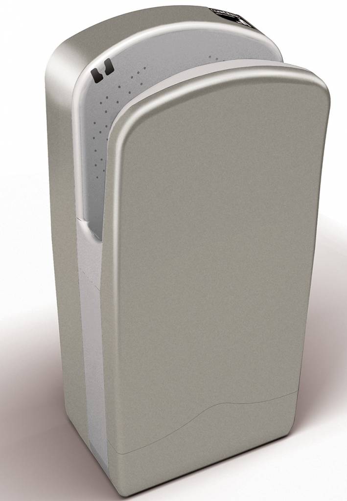 300 V7 Silver hand dryer 