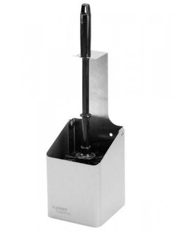 Toilettenbürstenhalter geöffnet